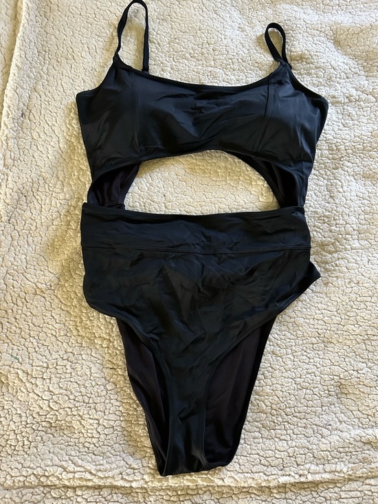 aerie Other - aerie Black Cutout High-Waist One-Piece Swimsuit
